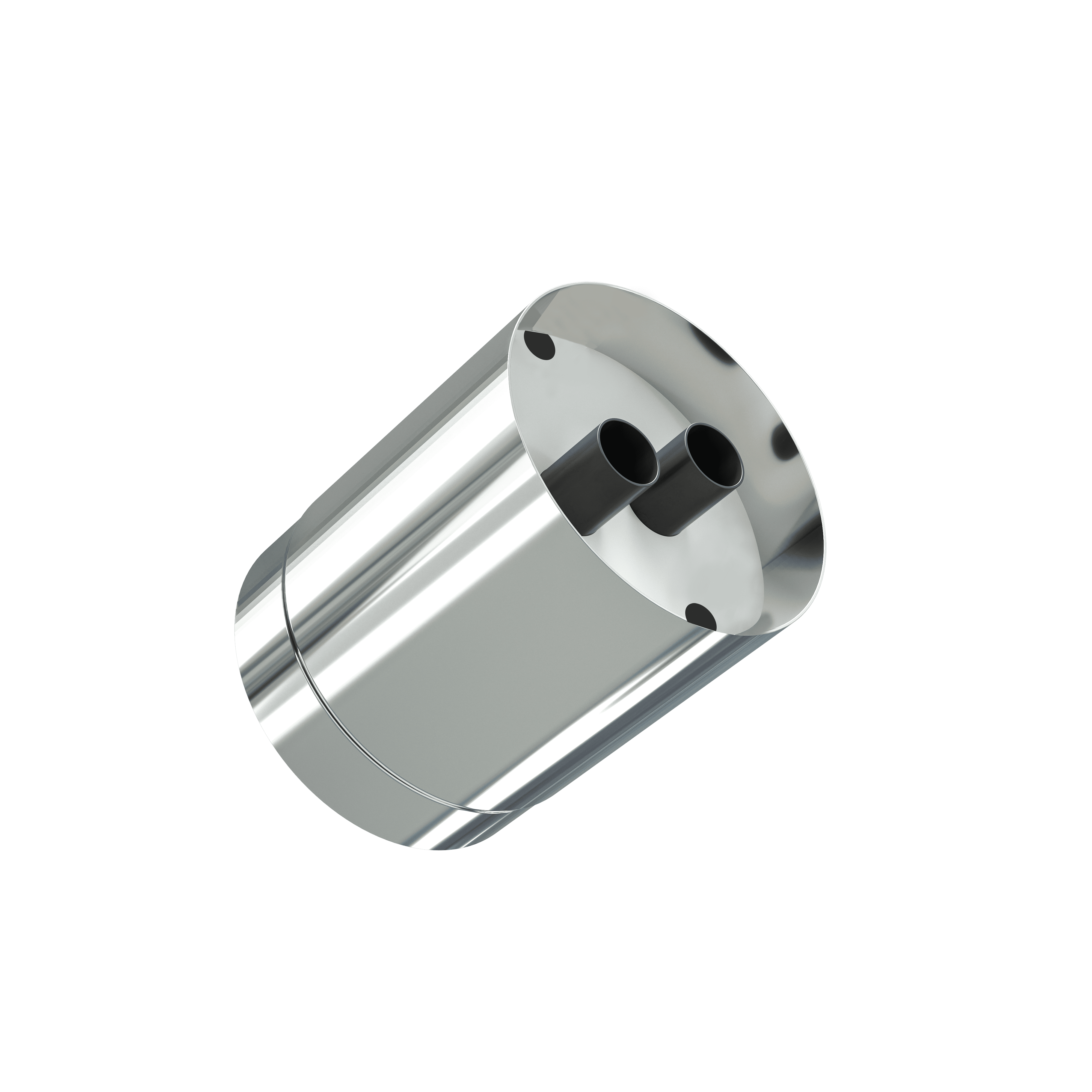 Bogen 33° Schwarz Ø 180 mm
