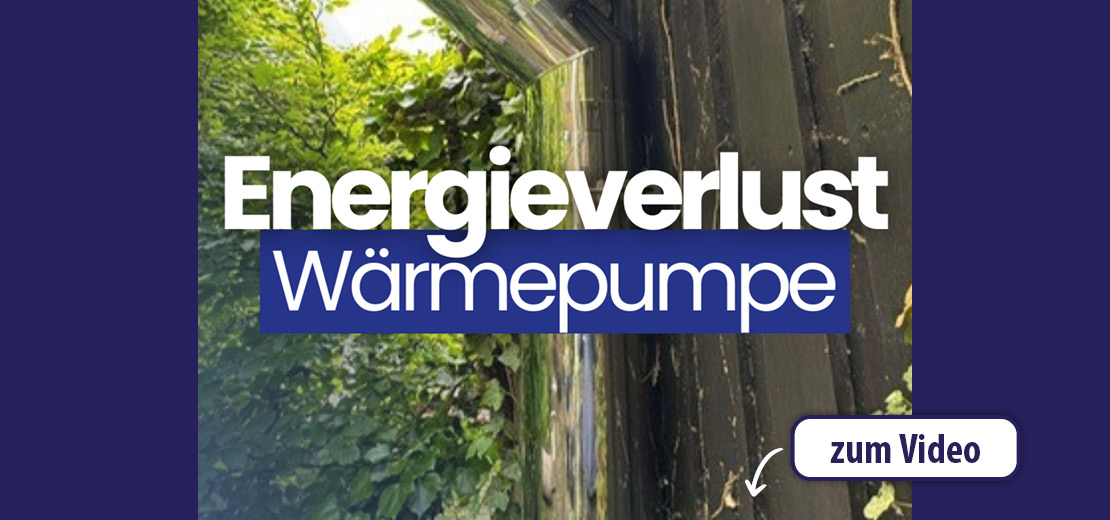 Rohrrino: Energieverlust Wärmepumpe