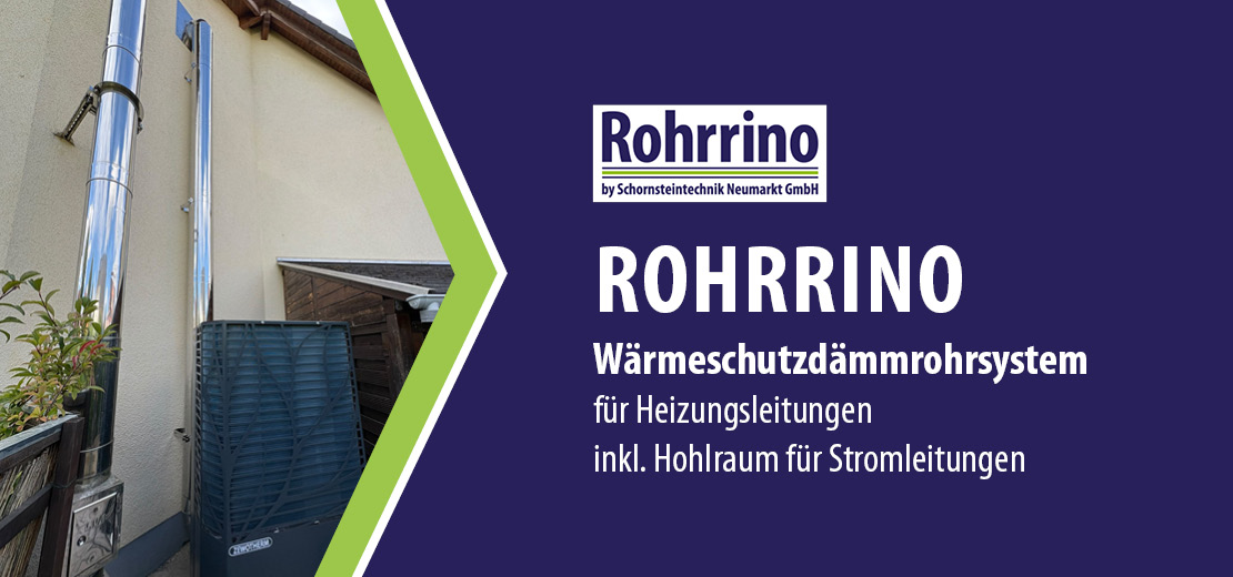 Wärmeschutzdämmrohrsystem Rohrrino