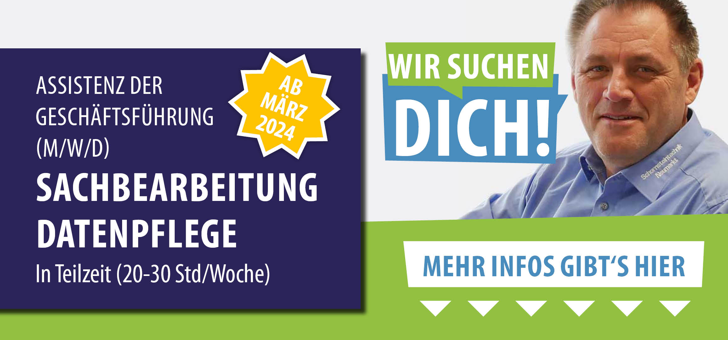 Assistenz der Geschäftsführung (m/w/d) gesucht! Teilzeit (20 -30 Std/Woche)