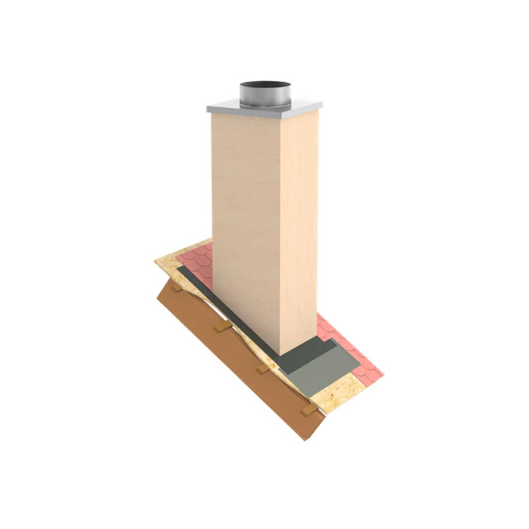 Stülpkopf 1000 mm Lackiert
